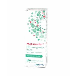 Metsandia 50 mcg/dávka nosní sprej, suspenze 120 dávek obraz