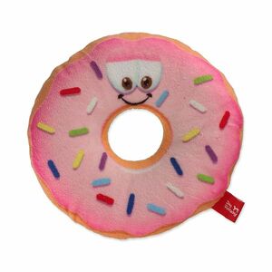 Dog Fantasy Hračka donut s obličejem růžový 12 cm obraz