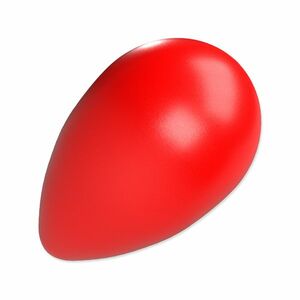 Dog Fantasy Hračka Eggy ball tvar vejce červená 16 x 26 cm obraz