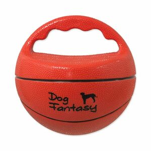 Dog Fantasy Hračka Ball míč s rukojetí pískací 15 cm obraz