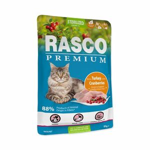 Rasco Premium Sterilized krůta s brusinkou kapsička 85 g obraz