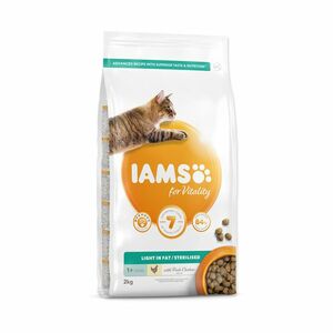 IAMS Cat Adult Weight Control/Sterilized Chicken granule 2 kg obraz