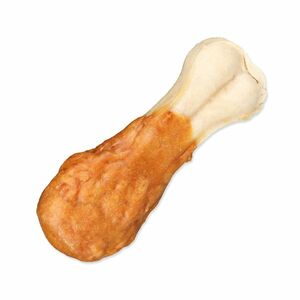 Trixie Pochoutka DentaFun buvolí kůže obalená kuřecím kost 11 cm 60 g 2 ks obraz