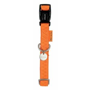 Zolux Obojek Mac Leather pro psy 20 mm/38-50 cm oranžový obraz