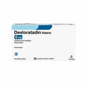 Viatris Desloratadin 5 mg 30 tablet obraz