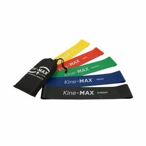 KineMAX Professional Mini Loop Resistance Band set posilovacích gum 5 ks obraz