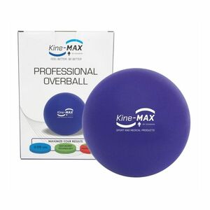KineMAX Professional Overball 25 cm cvičební míč 1 ks modrý obraz