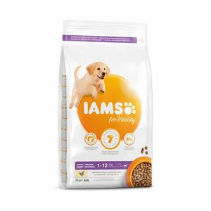 IAMS Dog Puppy Large Chicken granule 3 kg obraz