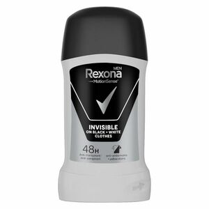 Rexona Men invisible Black & White Antiperspirant stick 50 ml obraz