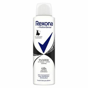 Rexona Invisible on Black & White clothes Antiperspirant sprej 150 ml obraz