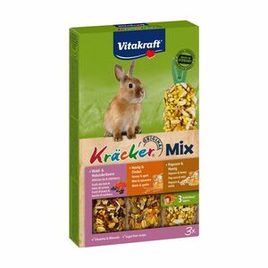 Vitakraft Kräcker Mix králík lesní ovoce, med a popcorn 3 ks obraz