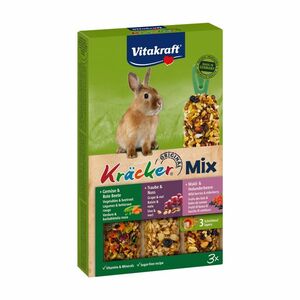 Vitakraft Kräcker Mix králík zelenina, hrozny a lesní ovoce 3 ks obraz