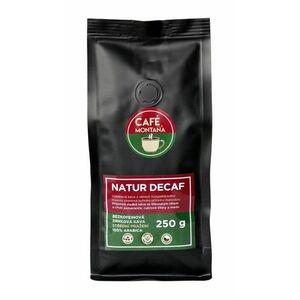Café Montana Natur Decaf bezkofeinová zrnková káva 250 g obraz