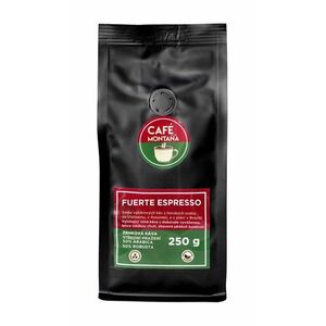 Café Montana Fuerte Espresso zrnková káva 250 g obraz