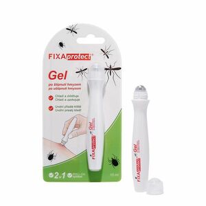 FIXAprotect 2v1 gel po štípnutí hmyzem a k odstranění klíštěte roll-on 10 ml obraz