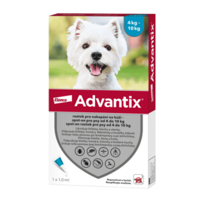 Advantix pro psy spot-on od 4-10 kg 1 ml obraz