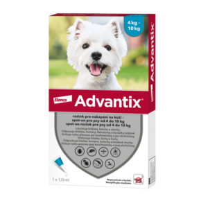 ADVANTIX pro psy spot-on od 4-10 kg 1 ml obraz