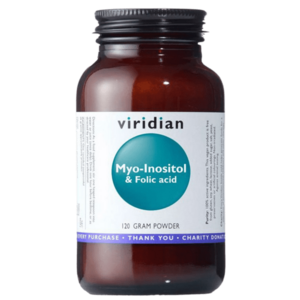 Viridian Nutrition Myo-Inositol & Folic Acid 120 g obraz