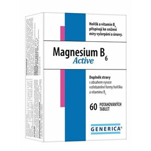 Generica Magnesium B6 Active 60 tablet obraz