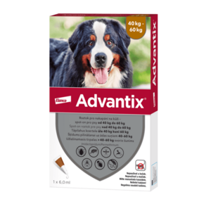 ADVANTIX pro psy 40-60 kg spot-on 6 ml obraz