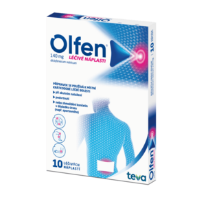 OLFEN 140mg, léčivé náplasti, 10 ks obraz