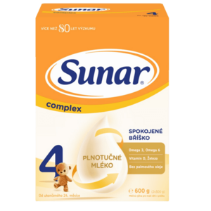 SUNAR Complex 4 batolecí mléko 600 g obraz