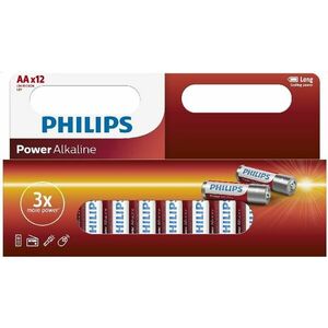 Philips Alkalické baterie LR6P12W/10 12 ks obraz