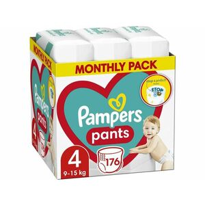 PAMPERS Active Baby Pants Kalhotkové plenky vel. 4, 9-15 kg, 176 ks obraz