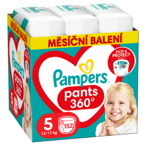 Pampers Active Baby Pants Kalhotkové plenky vel. 5, 12-17 kg, 152 ks obraz