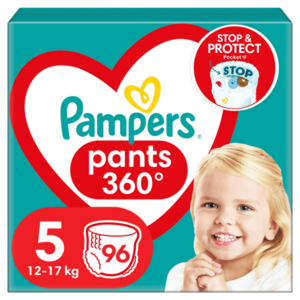 Pampers Active Baby Pants Kalhotkové plenky vel. 5, 12-17 kg, 96 ks obraz