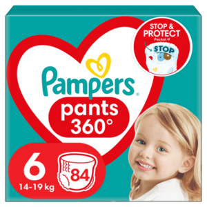 Pampers Active Baby Pants Kalhotkové plenky vel. 6, 14-19 kg, 84 ks obraz