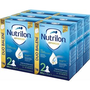 Nutrilon Advanced 2 pokračovací kojenecká mléka 6 x 1000 g obraz