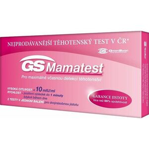 GS Mamatest Těhotenský test 2 ks obraz