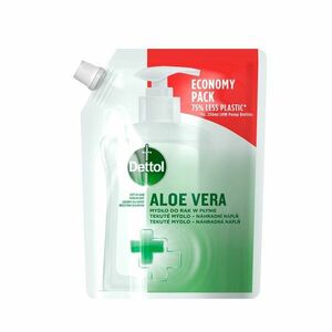 Dettol Mýdlo tekuté Náhradní náplň Aloe Vera a vitamín E 500 ml obraz