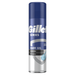 Gillette Series Čisticí gel na holení s dřevěným uhlím 200 ml obraz