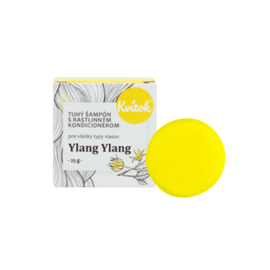 Kvitok Tuhý šampon s kondicionérem pro světlé vlasy Ylang Ylang 25 g obraz