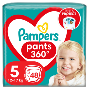 Pampers Active Baby Pants Kalhotkové plenky vel. 5, 12-17 kg, 48 ks obraz