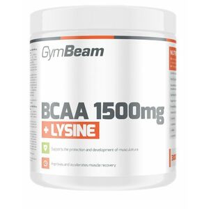 GymBeam BCAA 1500 + Lysin 300 tab unflavored 300 ks obraz