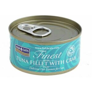 Fish4Cats Konzerva pro kočky Finest tuňák s krabem 70 g obraz