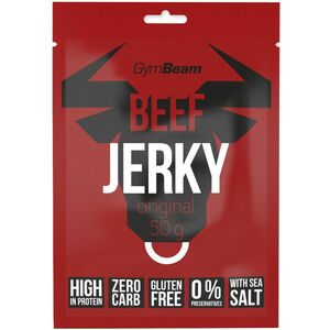 GymBeam Beef Jerky 50 g obraz