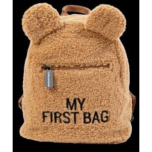 Childhome , Dětský batoh My First Bag Teddy Beige 1 ks obraz