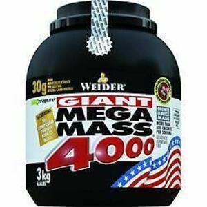 Weider Giant Mega Mass 4000, Gainer, Jahoda 3000 g obraz