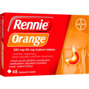 Rennie Orange 48 tablet obraz