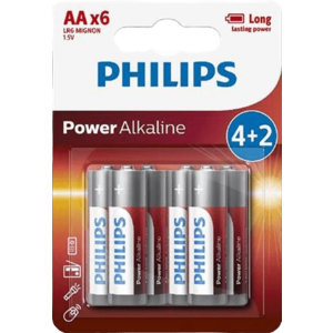 Philips LR6P6BP/10 Baterie 6 ks obraz