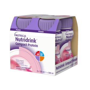 Nutridrink Compact Protein s jahodovou příchutí 4 x 125 ml obraz