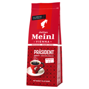 JULIUS MEINL Prasident Mahlkaffee mletá káva 220 g obraz