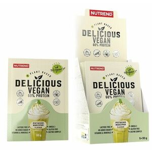 Nutrend Delicious Vegan 60% Protein Pistácie/marcipán sáčky 5 x 30 g obraz
