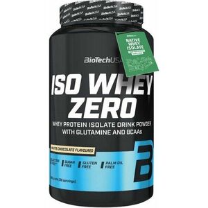 BioTech Iso Whey Zero Native bílá čokoláda 908 g obraz