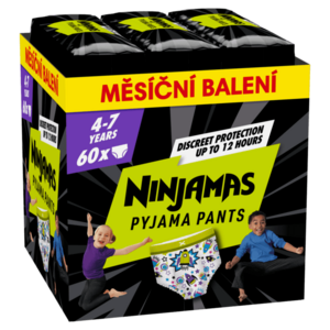 Ninjamas Pyjama Pants Kosmické lodě, měsíční balení 60 ks obraz