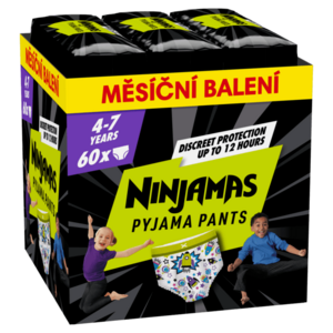 NINJAMAS Pyjama Pants Kosmické lodě, měsíční balení 60 ks obraz